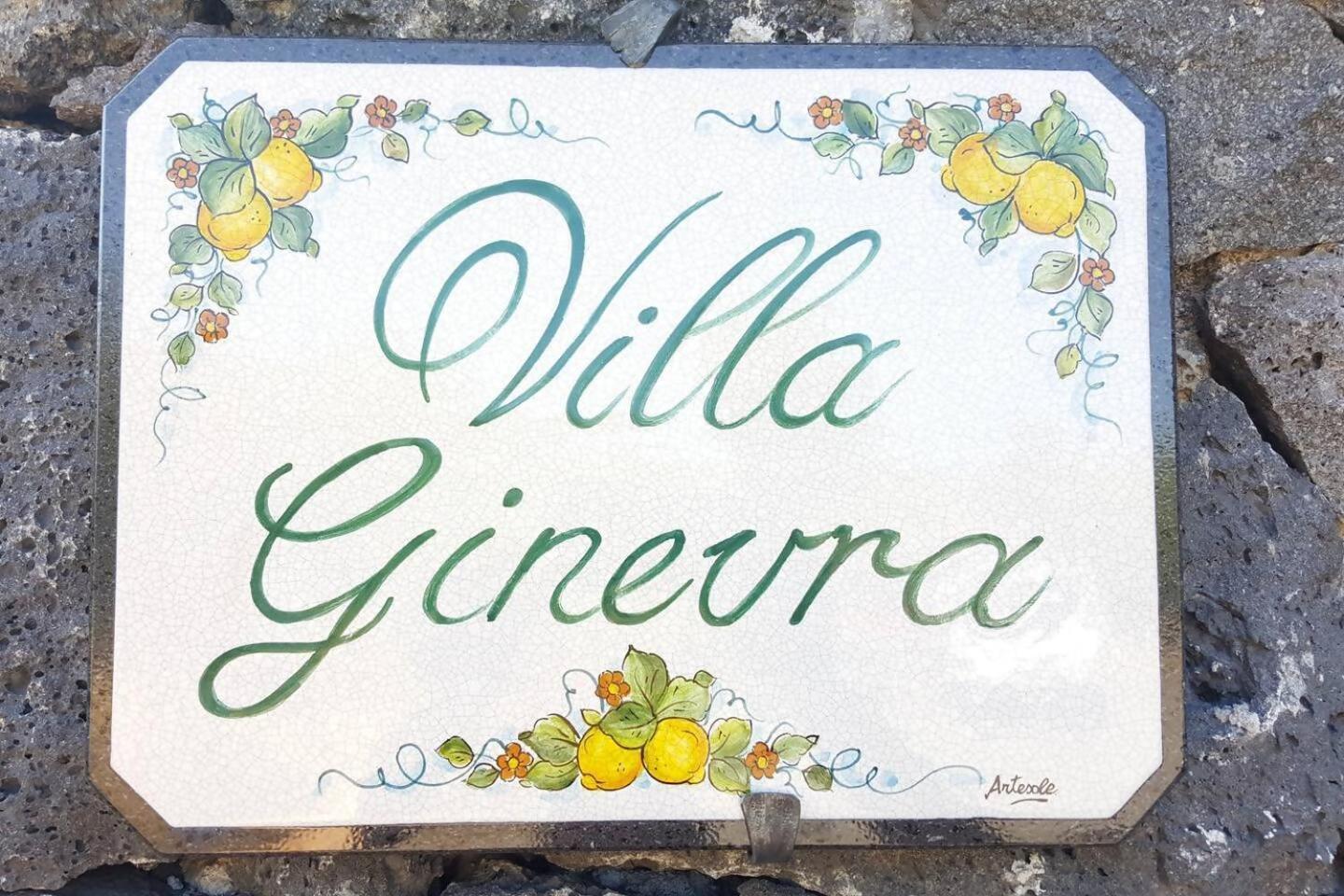 Villa Ginevra Santa Venerina Extérieur photo